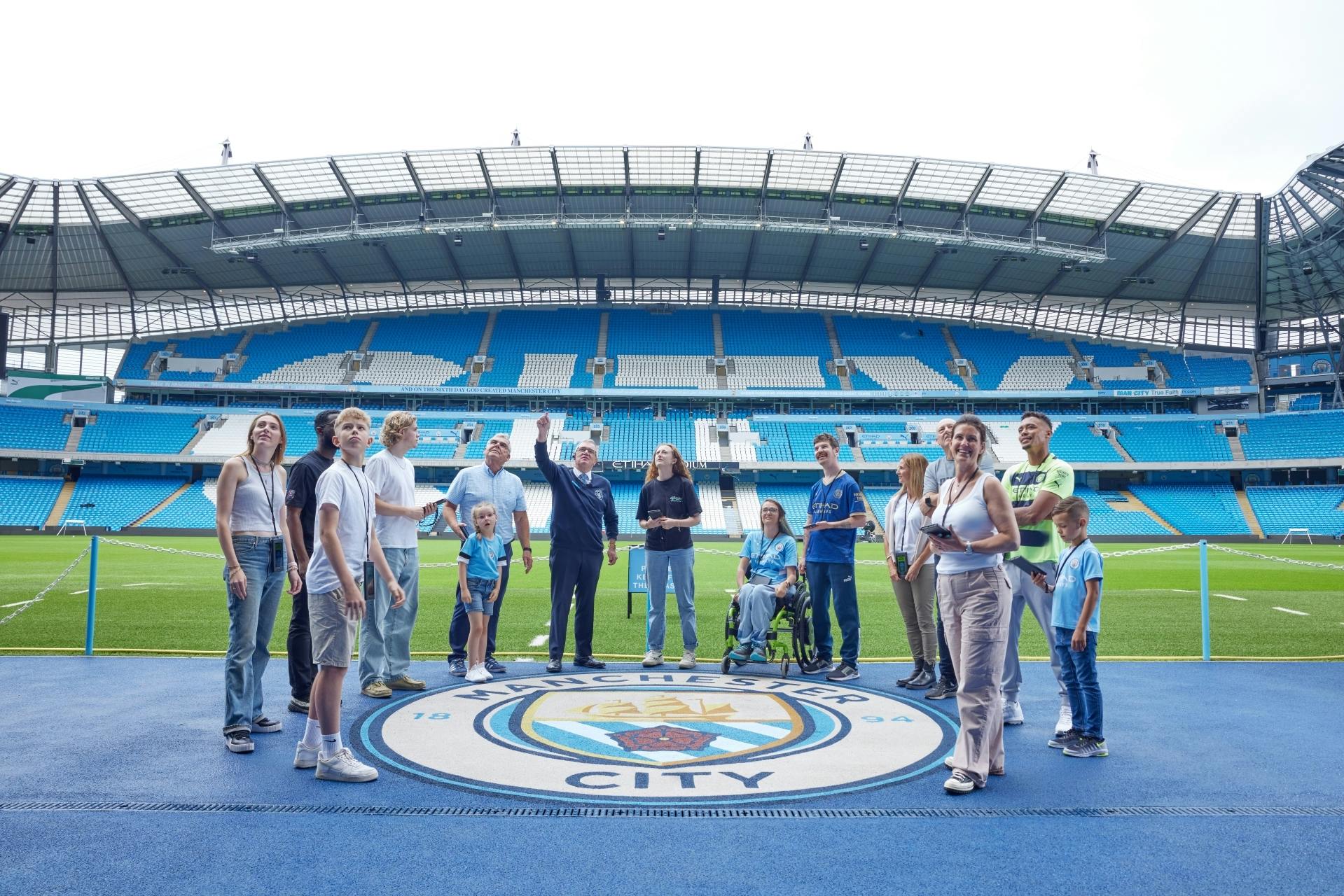 La visita guiada al estadio del Manchester City