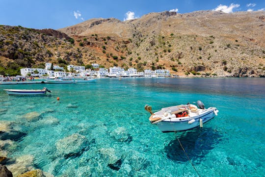 Full-day guided excursion to Loutro from Rethymno