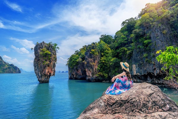 Viagem privada de um dia para Phang Nga e Khao Phing Kan saindo de Phuket