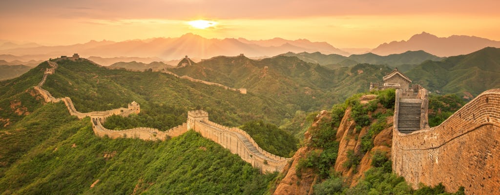 Seção original da Grande Muralha em Jinshanling excursão de dia inteiro