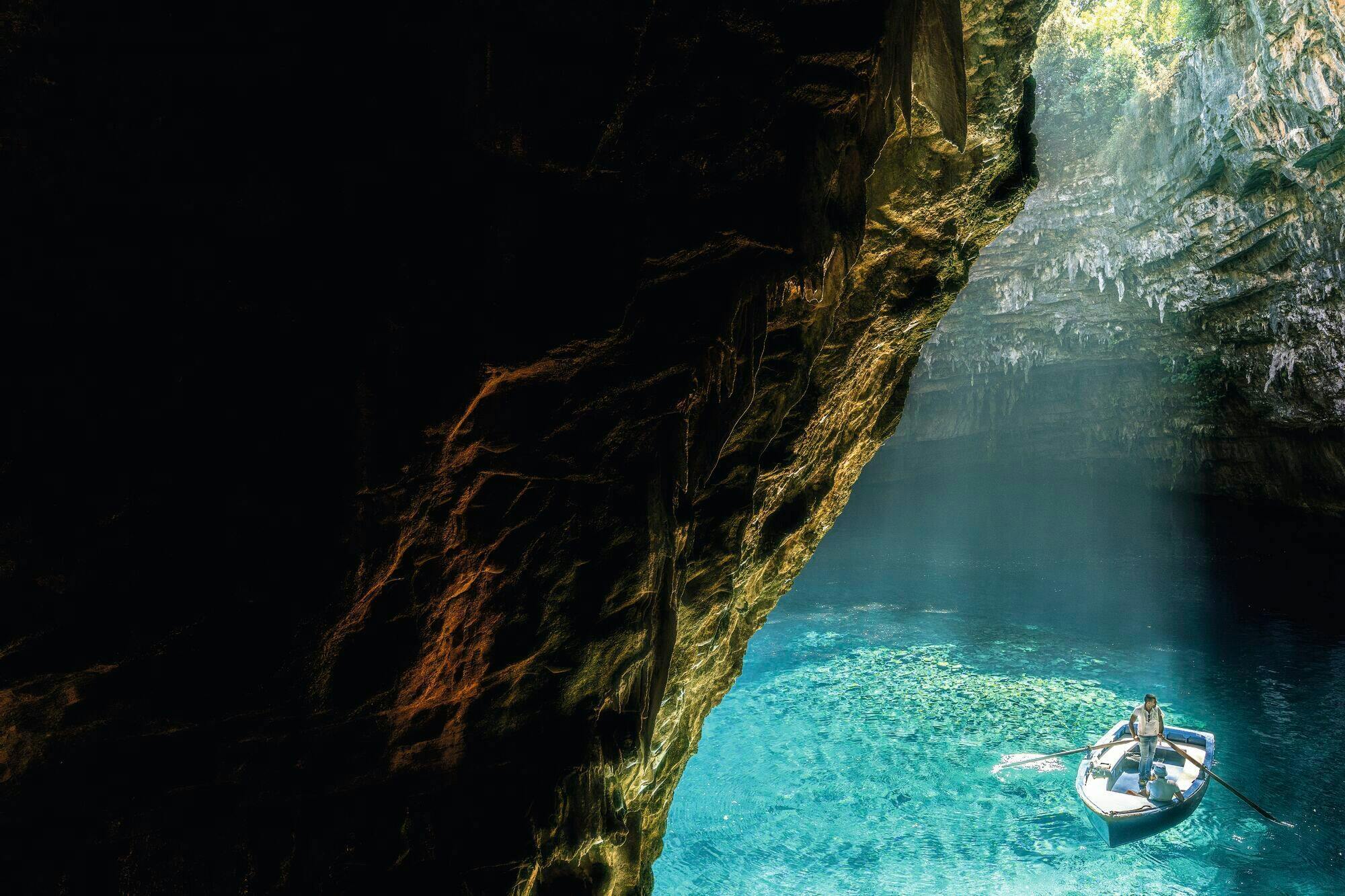 Melissani Lake & Myrtos Beach Tour