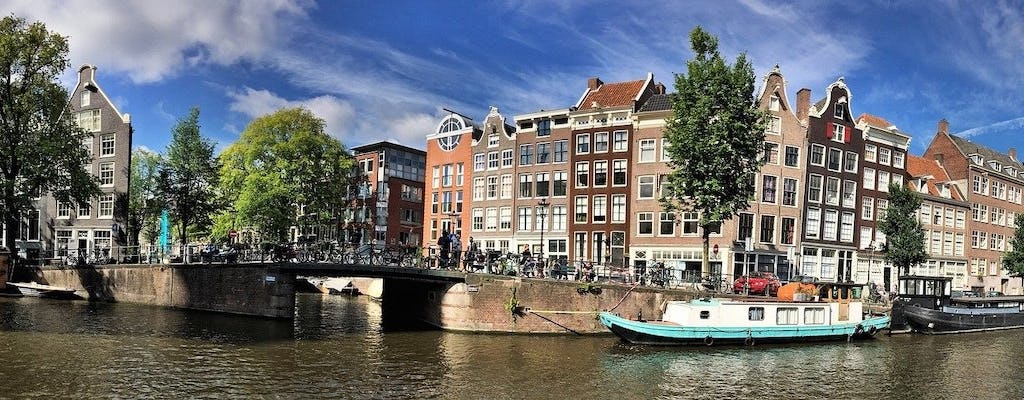 Best of Amsterdam private half-day tour with canal cruise tickets