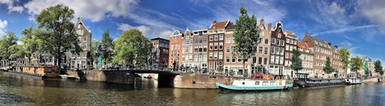 Best of Amsterdam private half-day tour with canal cruise tickets