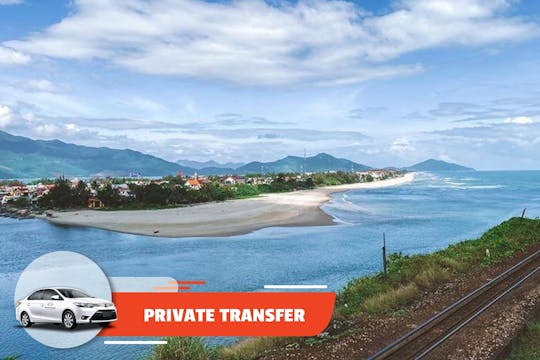 Prywatny transfer między centrum Da Nang a Hai Van lub Lang Co