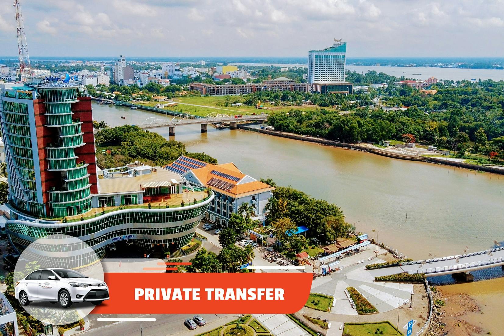 Privater Transfer von Can Tho ins Zentrum von Ho-Chi-Minh-Stadt