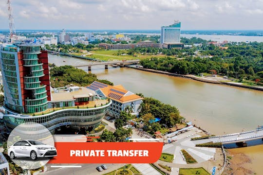 Traslado privado al centro de la ciudad de Ho Chi Minh desde Can Tho
