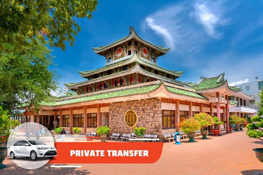 Private transfer to Ho Chi Minh City center from Rach Gia or Chau Doc