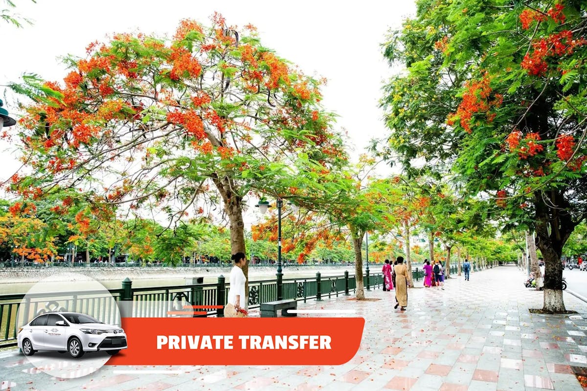 Van Cat Bi Airport naar hotel in het stadscentrum van Hai Phong, enkele reis privévervoer