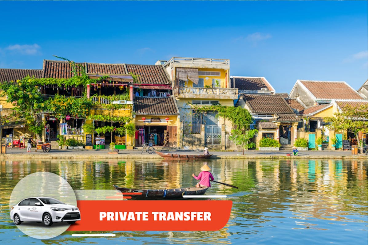 Privévervoer van en naar het stadscentrum van Hoi An vanaf de luchthaven van Da Nang