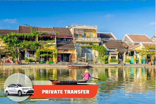 Transfert privé de l'aéroport de Da Nang vers ou depuis le centre-ville de Hoi An