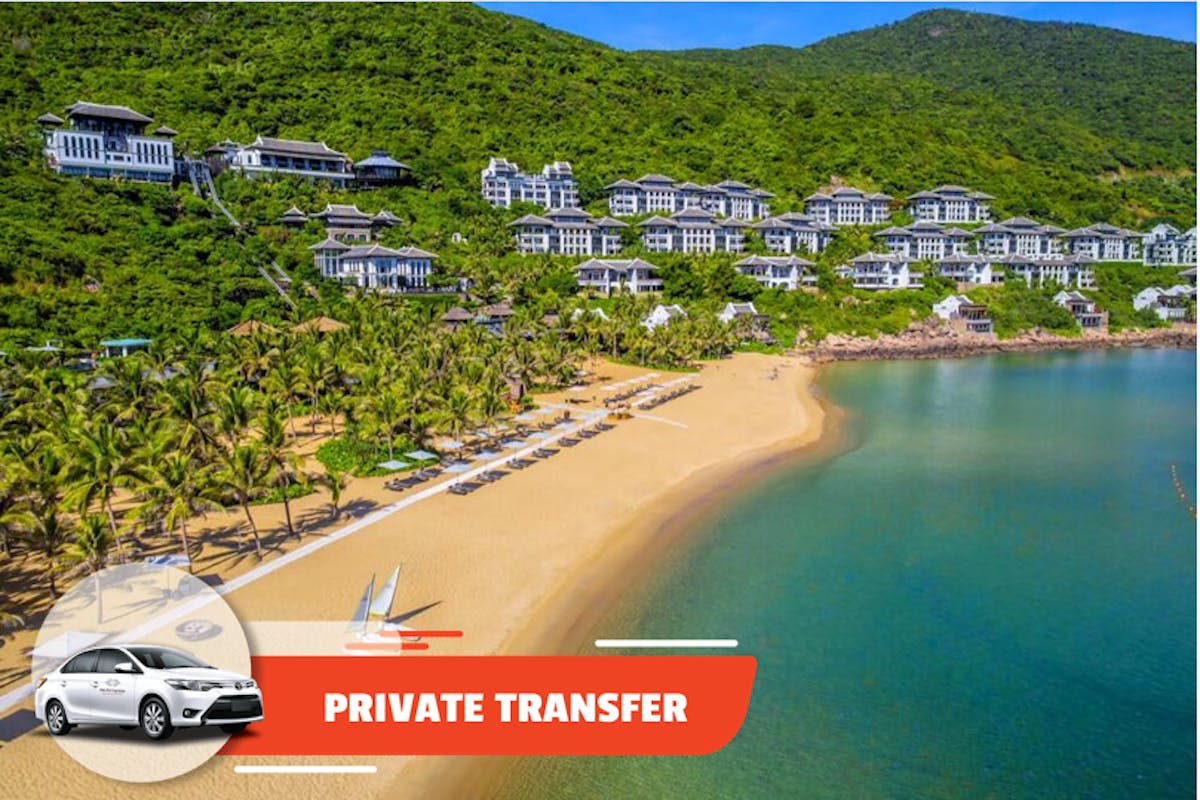 Prywatny transfer z lotniska Da Nang do hotelu Intercontinental lub hotelu na półwyspie Son Tra lub odwrotnie