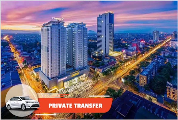 Transferência privada entre o Aeroporto de Vinh e o centro da cidade de Vinh