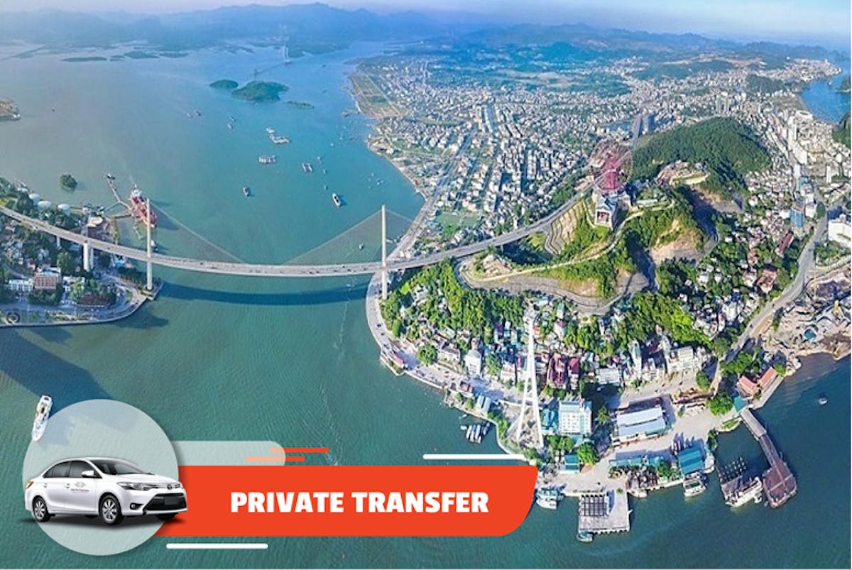 Privévervoer van de luchthaven Noi Bai naar een hotel in Ha Long of tegenover