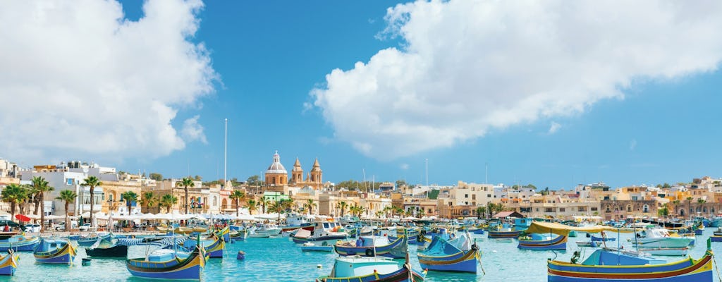 Destacados de Malta de medio día con Zejtun, Marsaxlokk y la bahía de Kalanka