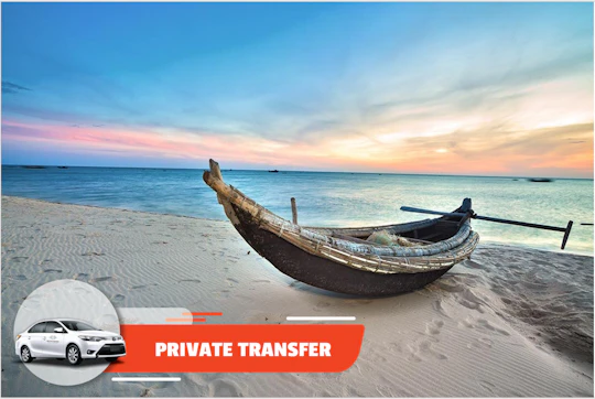 Private transfer Phu Bai Airport to Pilgrimage or Thuan An or opposite