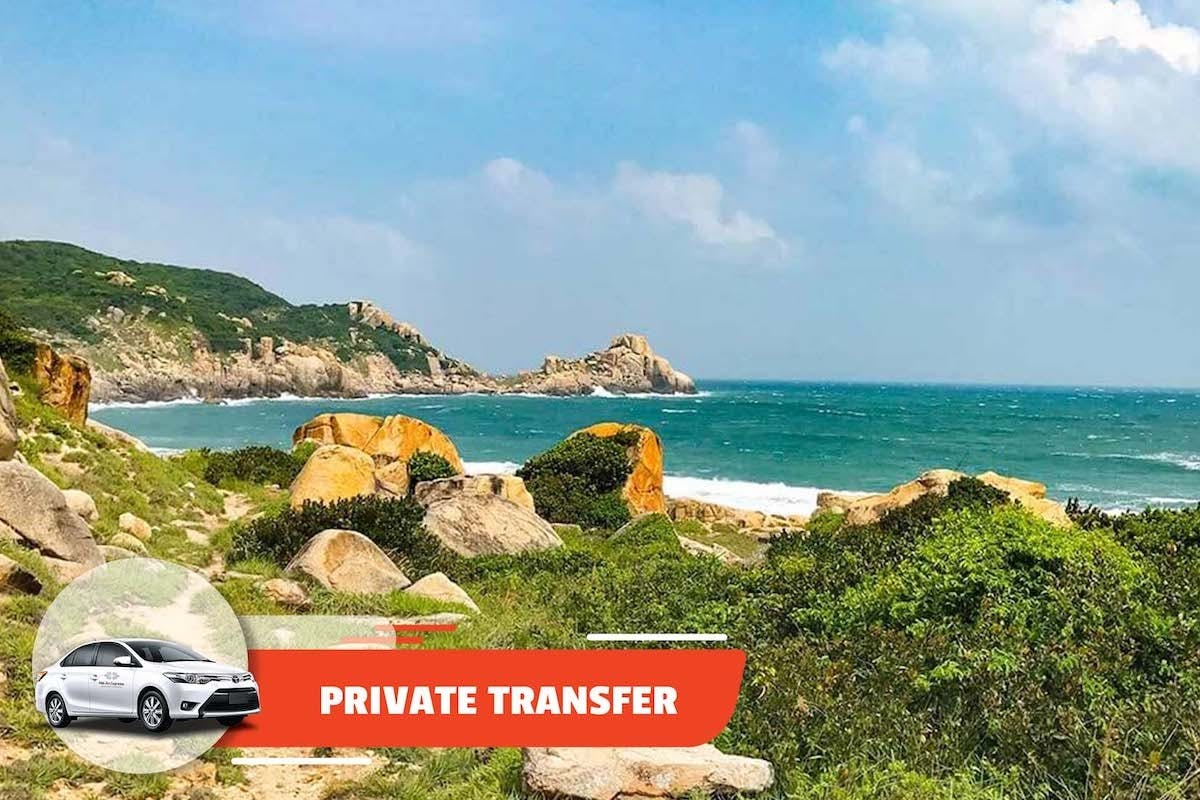 Private transfer from Cam Ranh Airport to hotel in Van Phong Bay or
