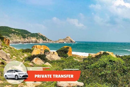 Private transfer from Cam Ranh Airport to hotel in Van Phong Bay or vice versa
