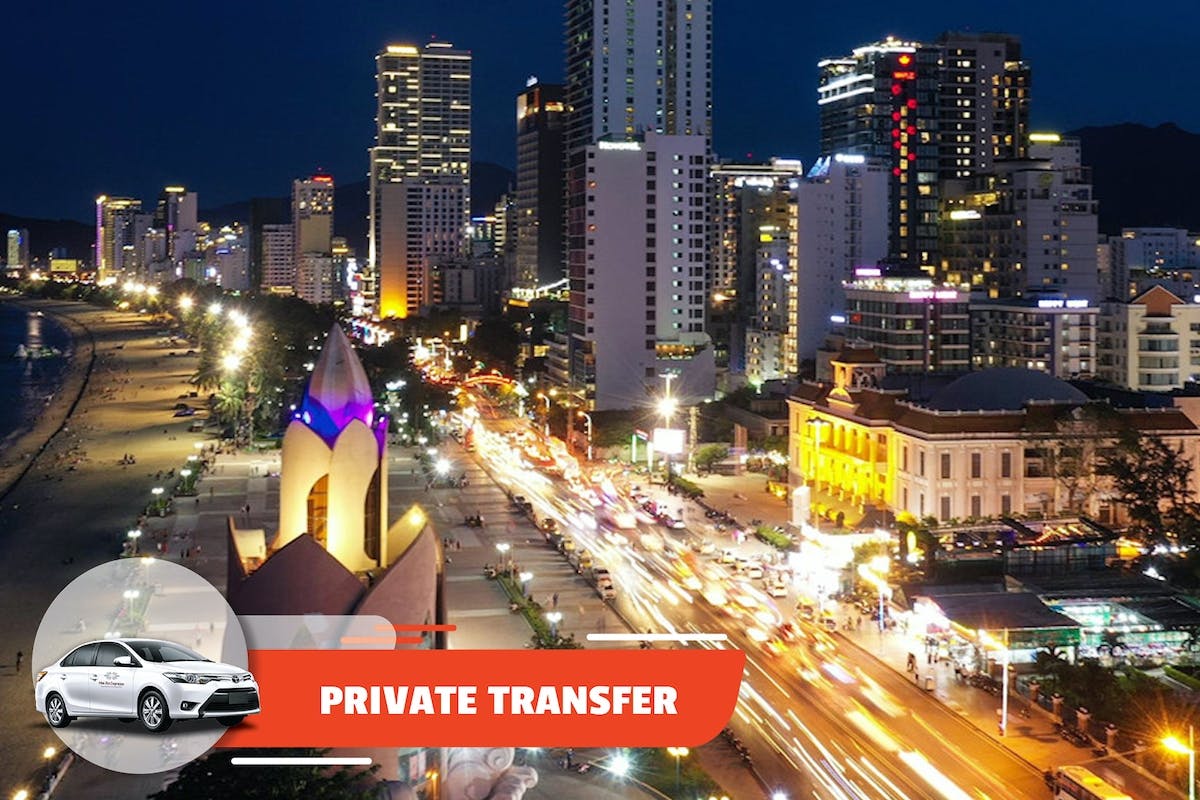 Privévervoer tussen het treinstation van Nha Trang en het stadscentrum