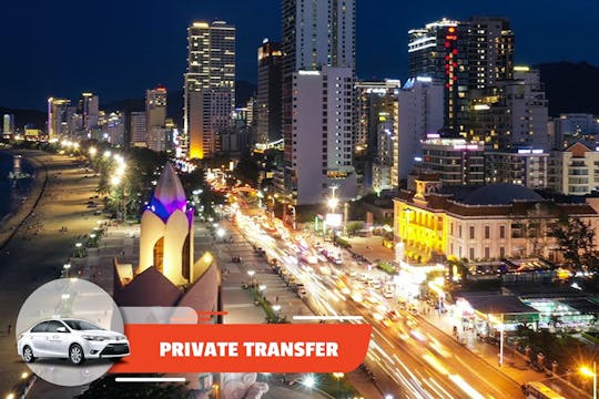 Prive transfer between Nha Trang's train station and city centre