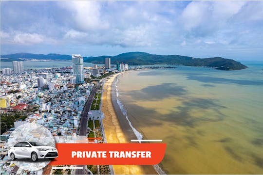 Transfer privado do aeroporto Binh Dinh Phu Cat para o hotel em Quy Nhon ou oposto