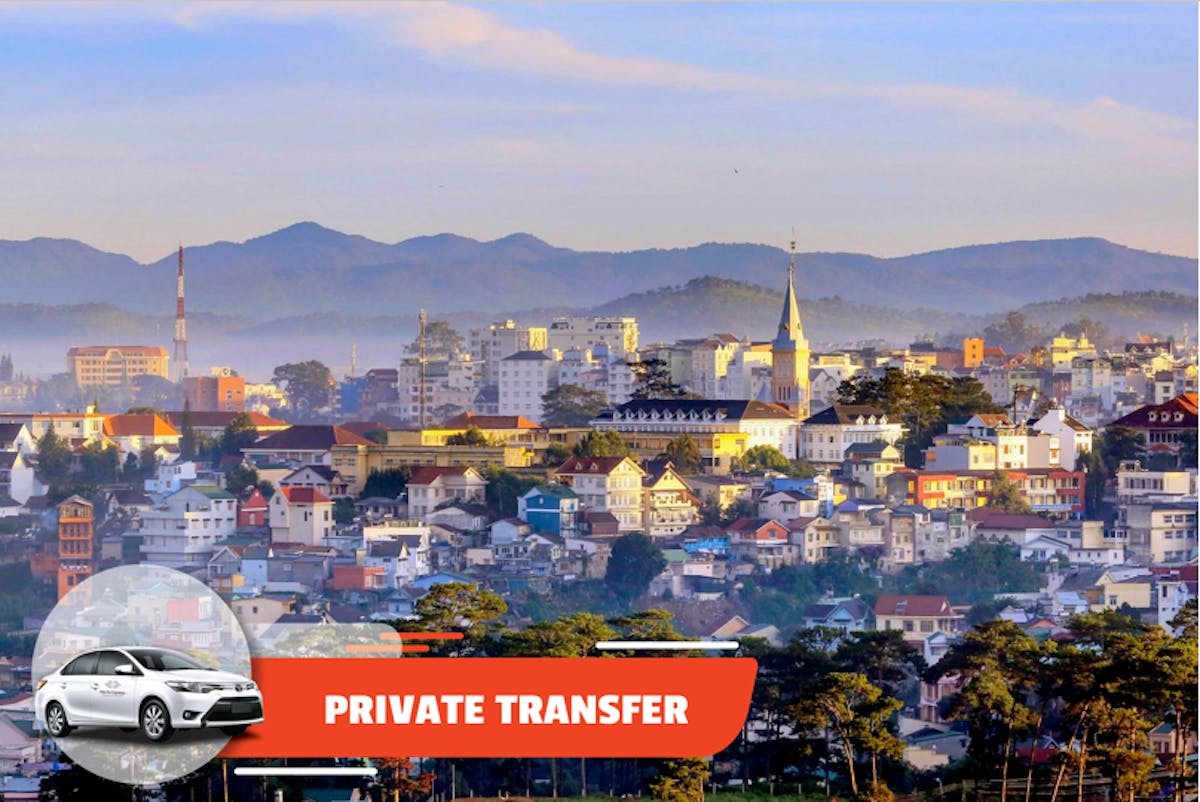 Privévervoer van Da Lat naar of van het stadscentrum van Nha Trang