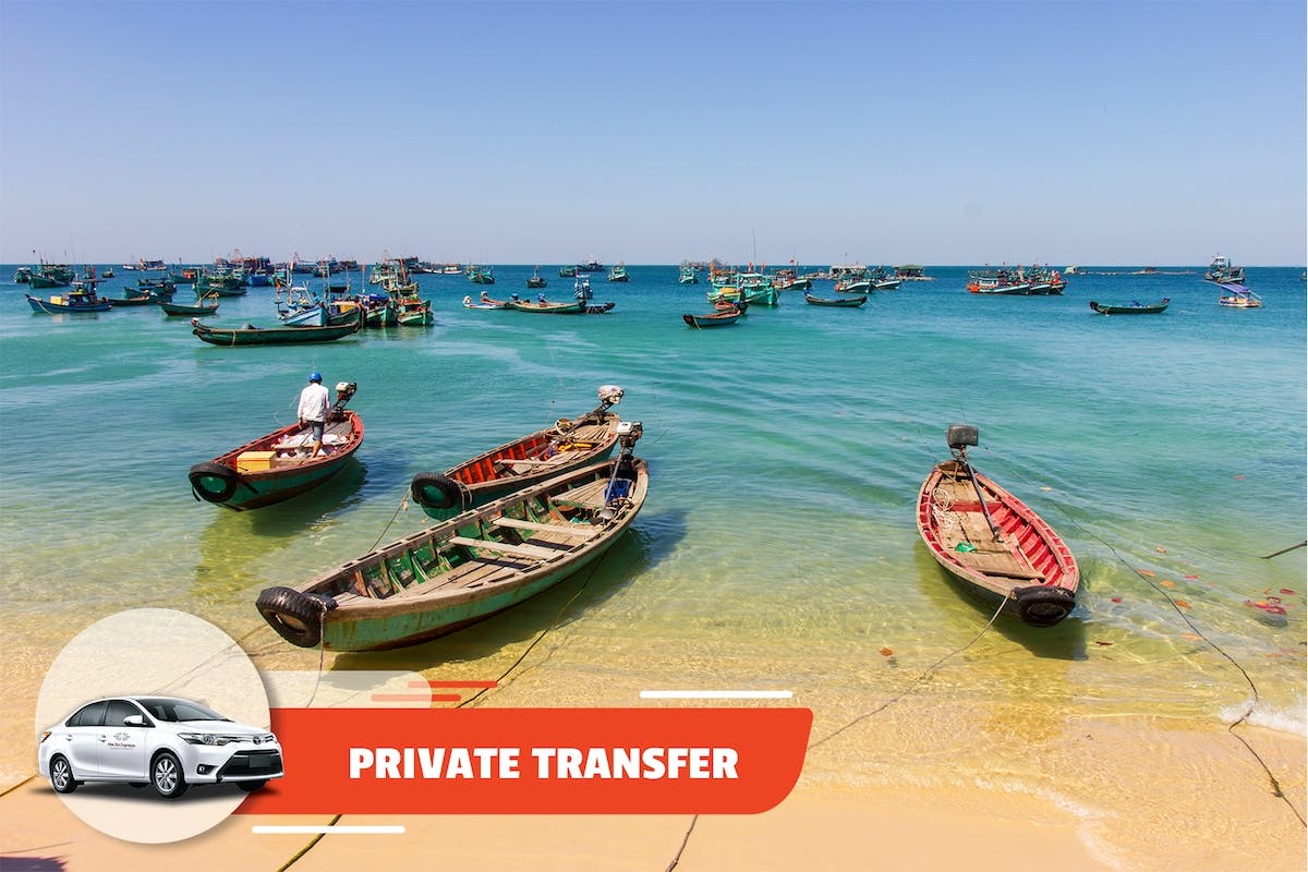 Private transfer between Phu Quoc Airport and Ong Lang Musement
