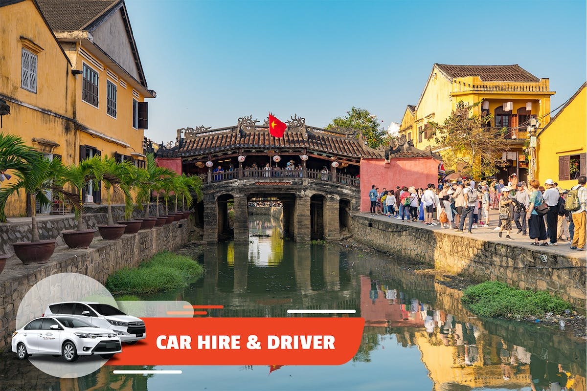 Hoi An-stad halve dag privévervoer vanuit Da Nang