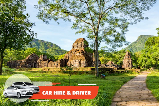 My Son Sanctuary half-day private transfer from Da Nang
