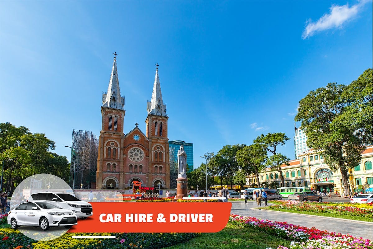 Ho Chi Minh city car hire with driver half day Musement