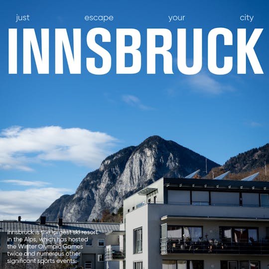 Scavenger hunt through Innsbruck old town with your phone