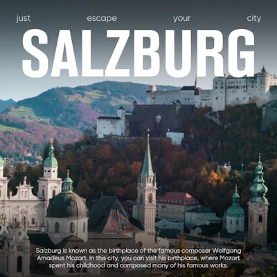 Búsqueda del tesoro por el casco antiguo de Salzburgo con tu teléfono