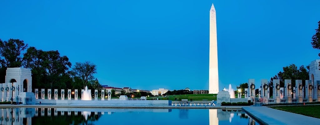 Tour noturno privado pelo National Mall em Washington DC