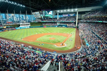 Miami Marlins baseball home game ticket