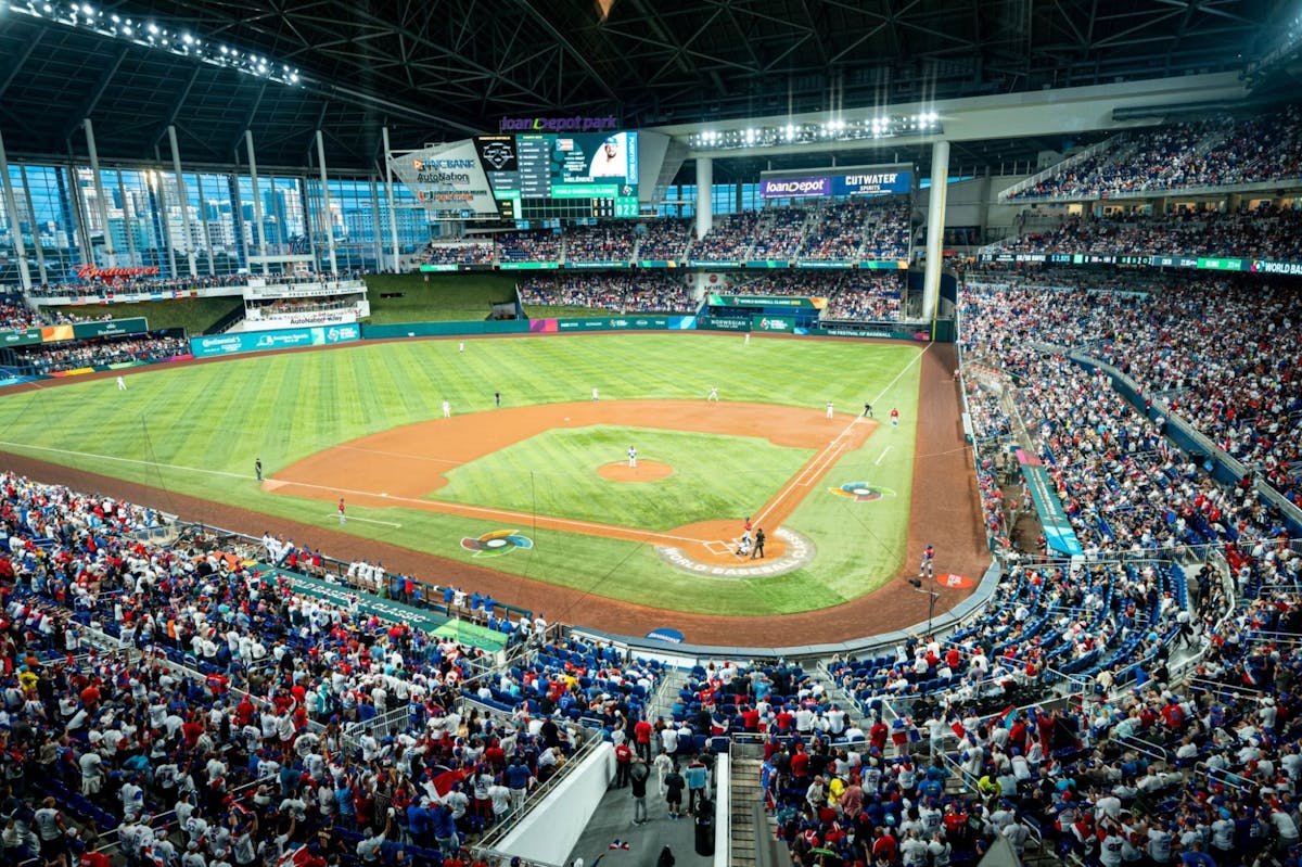 Miami Marlins baseball home game ticket