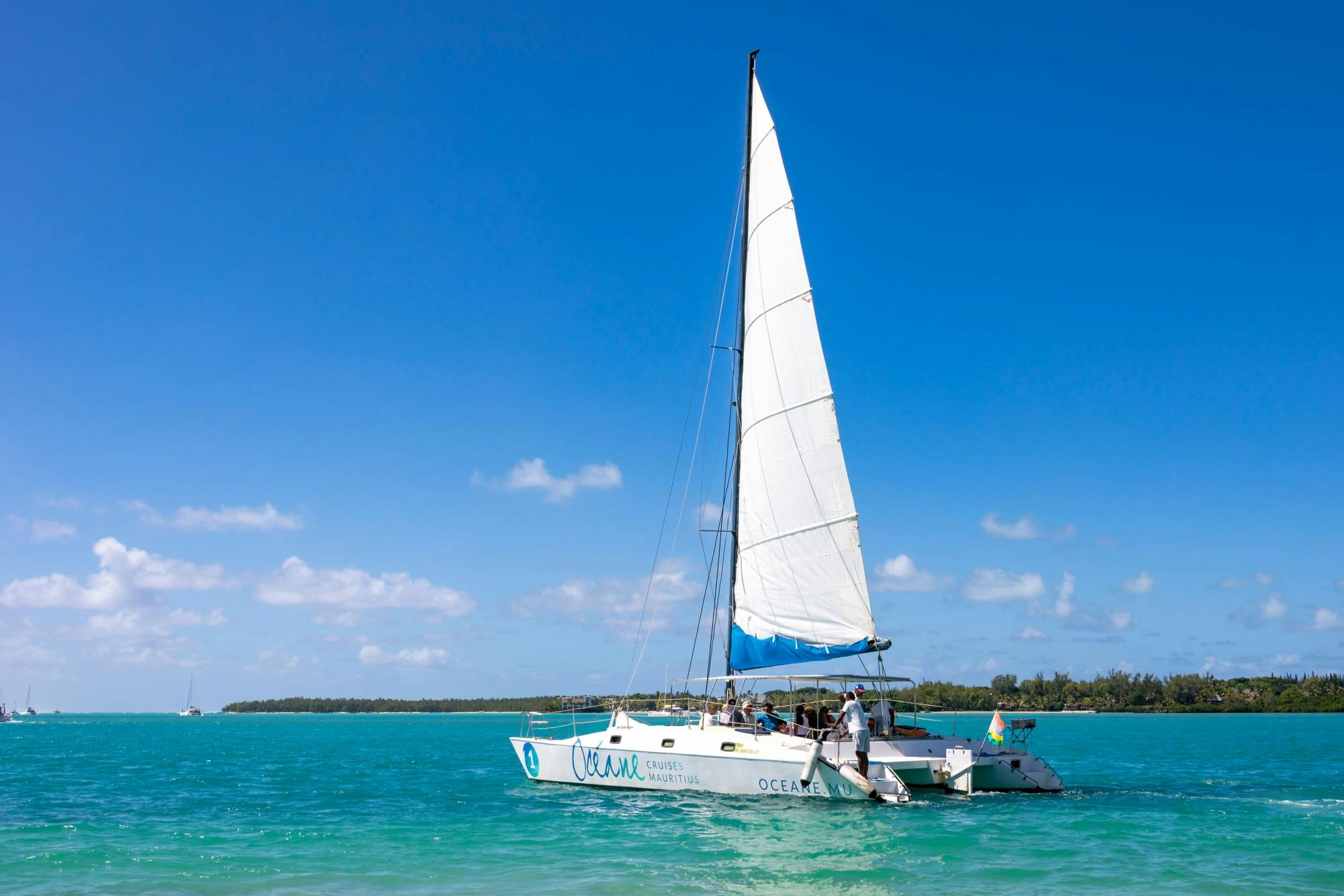 Île aux Cerfs Catamaran Boottocht