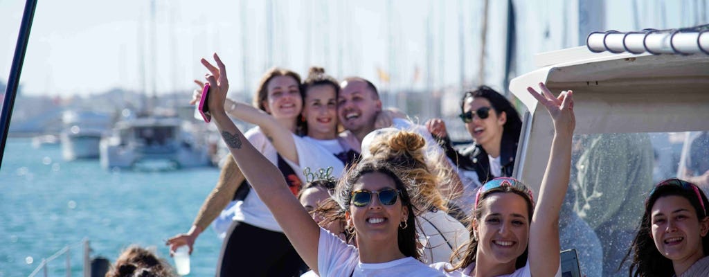 Festa in barca a Valencia