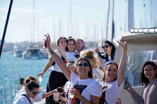 Festa no barco em Valência