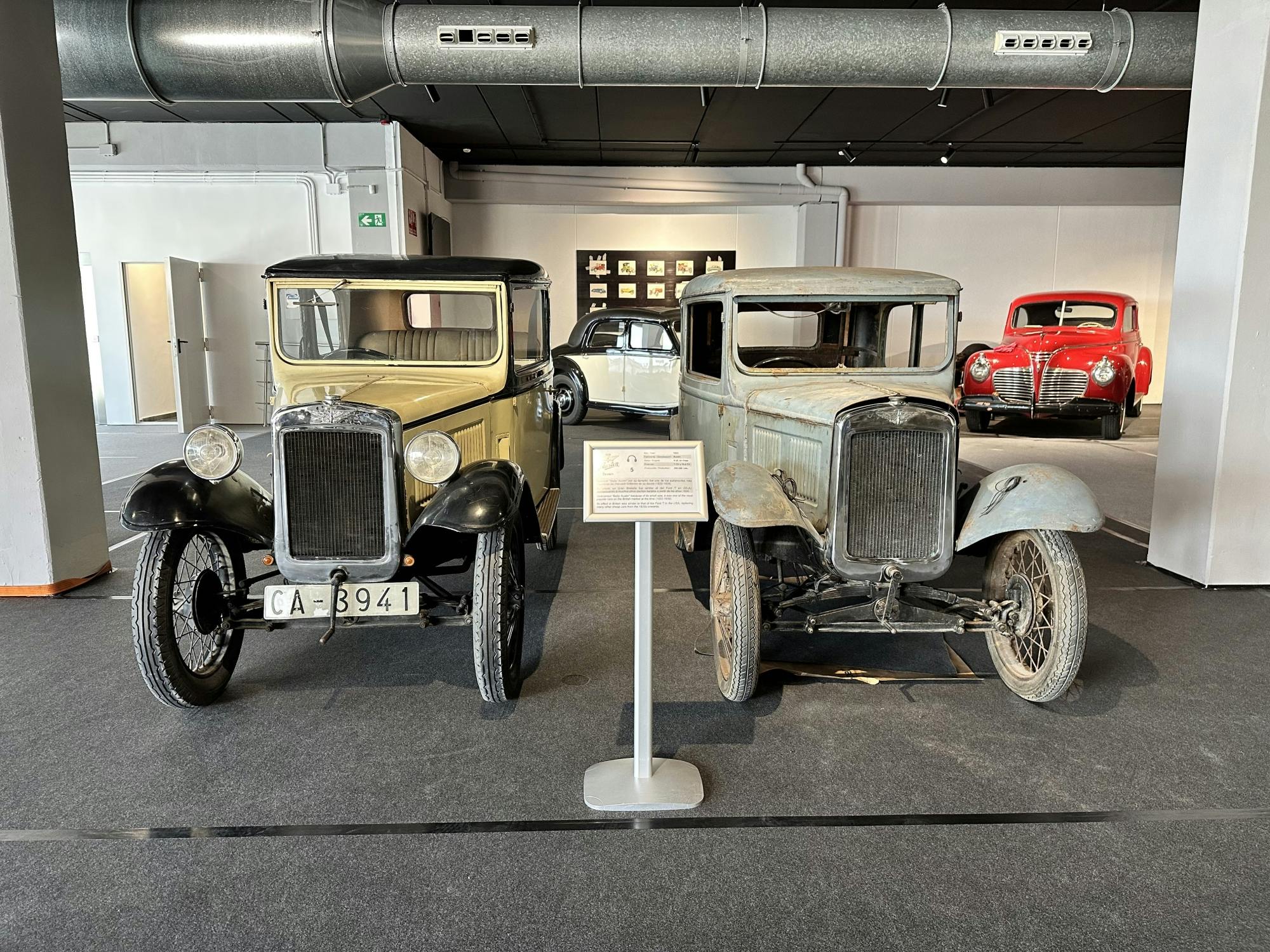 Entrance tickets for the Motor Museum in Finestrat