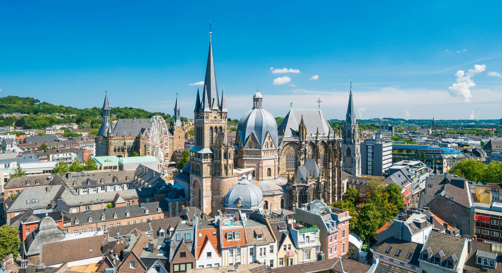 Visita autoguiada pela cidade velha de Aachen