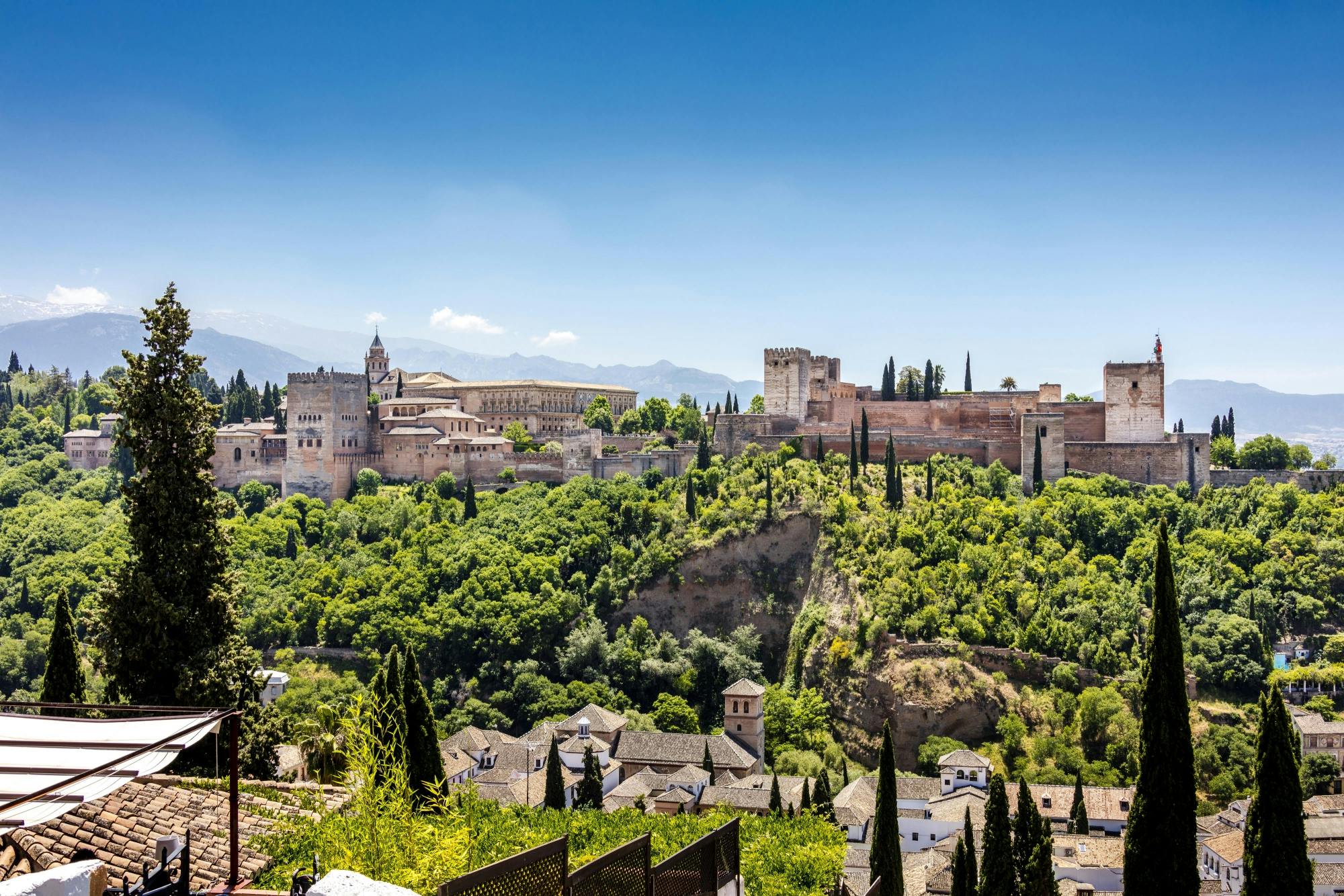 Alhambra med spring-køen-over guidet rundvisning i lille gruppe med fuld adgang