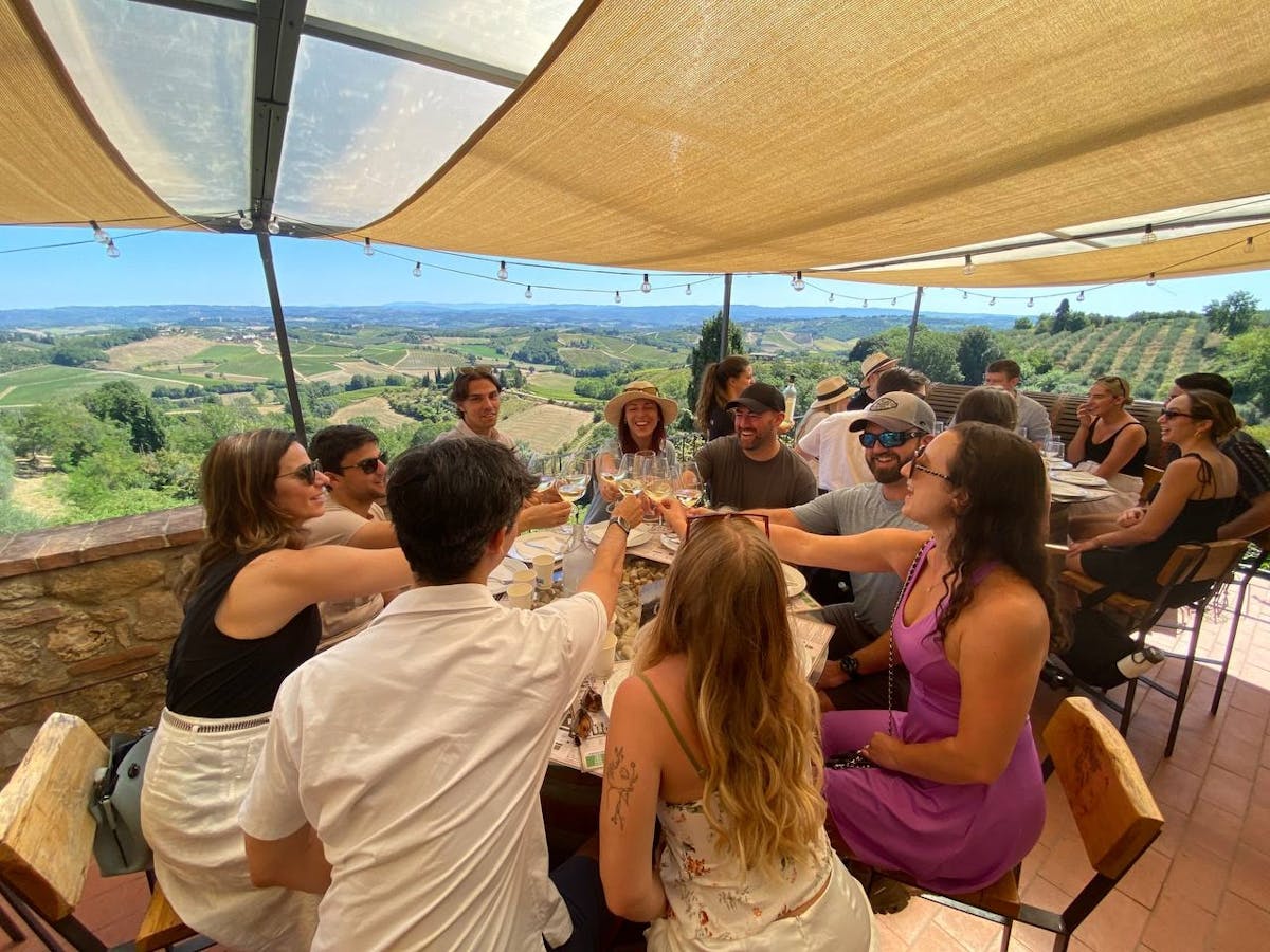 Tour del vino nel Chianti da San Gimignano
