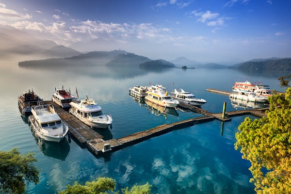 Całodniowa wycieczka z Tajpej nad jezioro Sun Moon i molo Ita Thao Pier