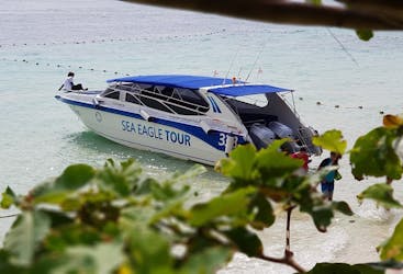 Tour privato in motoscafo per 4 isole da Krabi