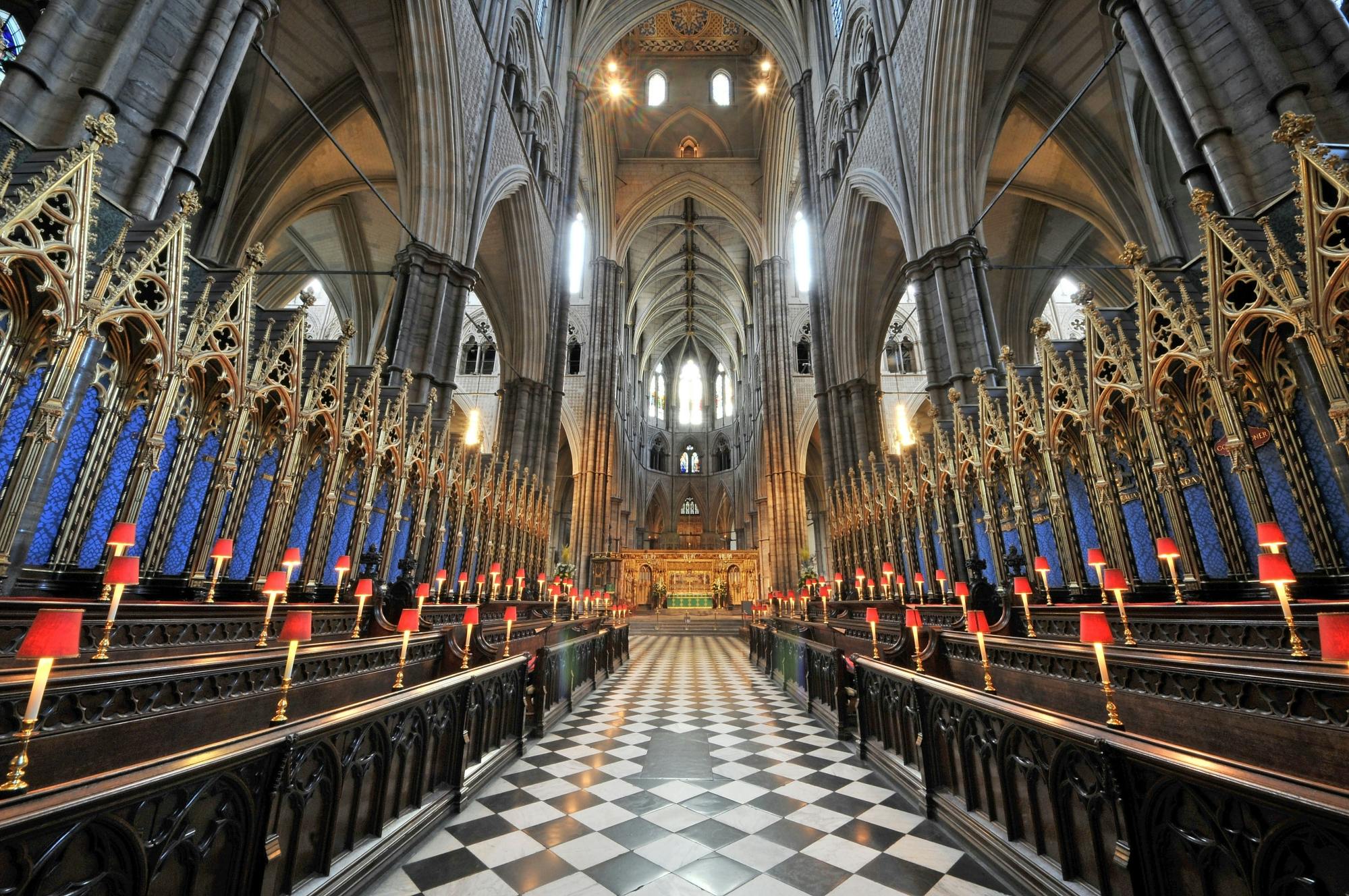Visite guidée de l'abbaye de Westminster avec London Eye en option