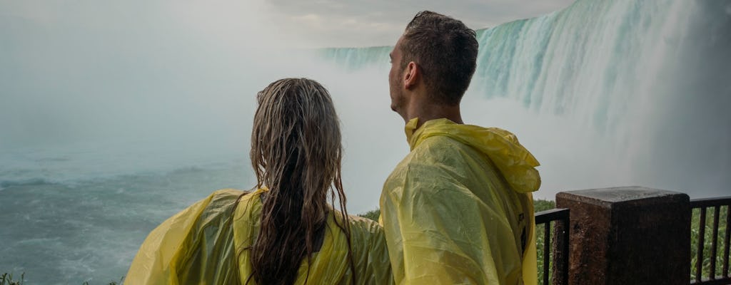 Niagara Falls walking tour, journey behind the falls and Skylon Tower entry tickets