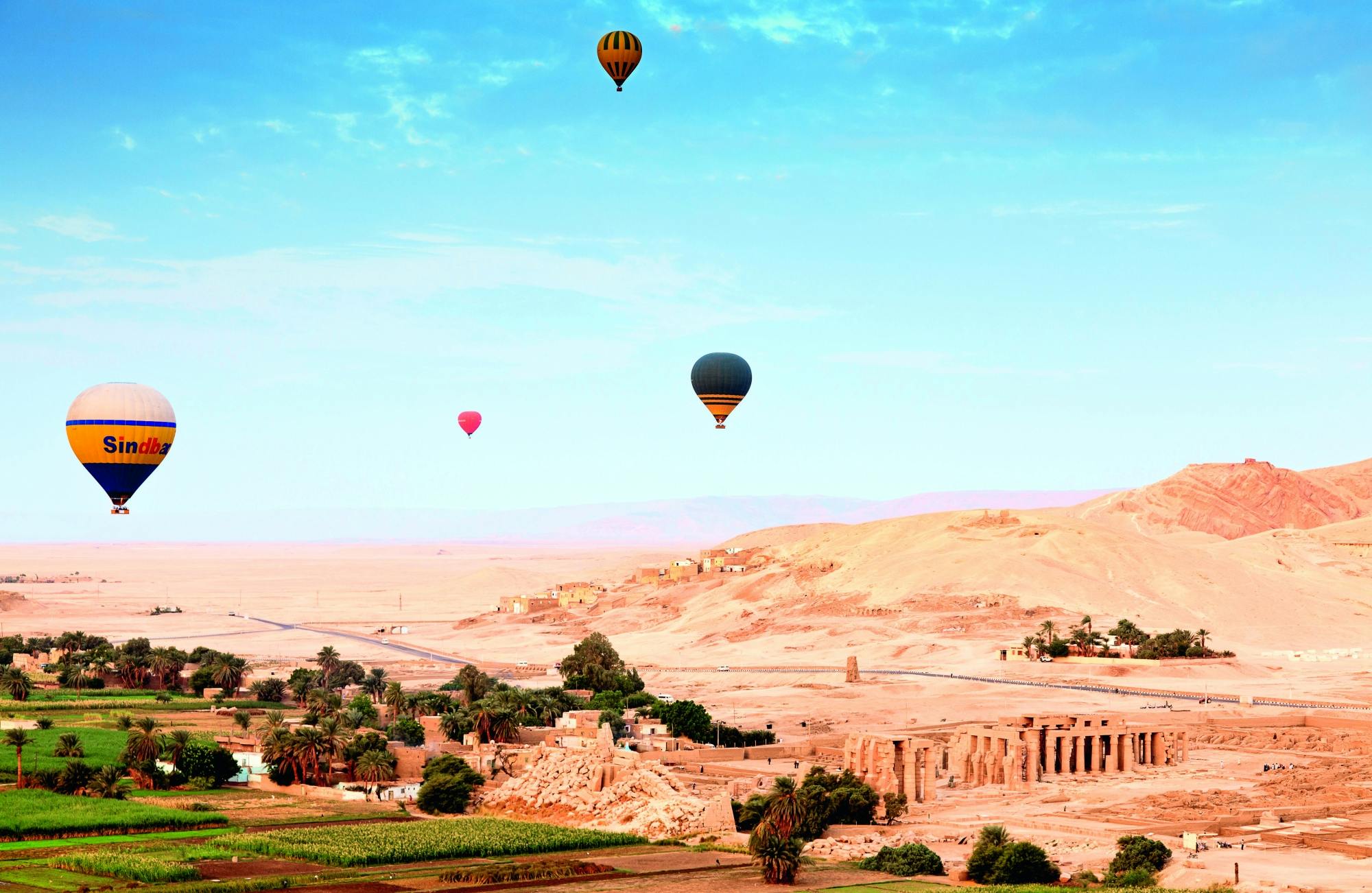 River Cruises Collection: Experience Luxor by hot air balloon