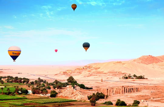 Experience Luxor by hot air balloon