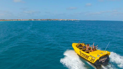 Xtreme jet-boat with transfer