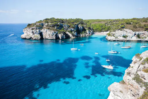 Ocean Cat Menorca Coastline Boat Trip with Transfers