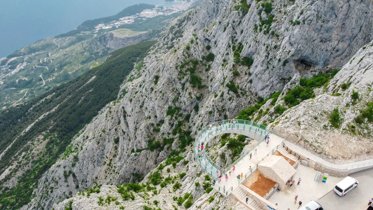 E -Tuk panoramic tour and Skywalk Biokovo